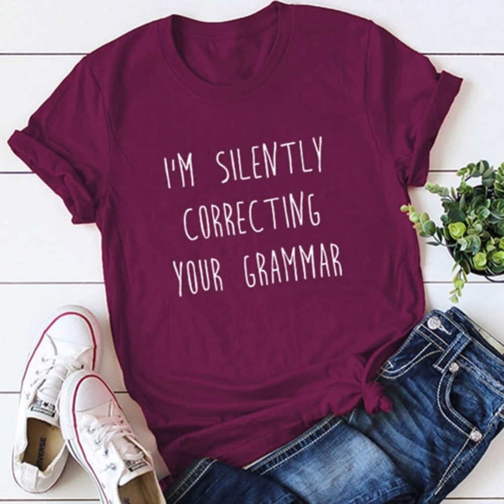 👚BOGO👚 Grammar Police Graphic Tee